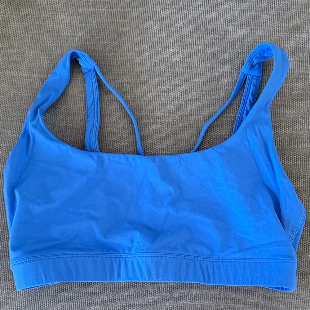 Blue Women's Seamless Bralette